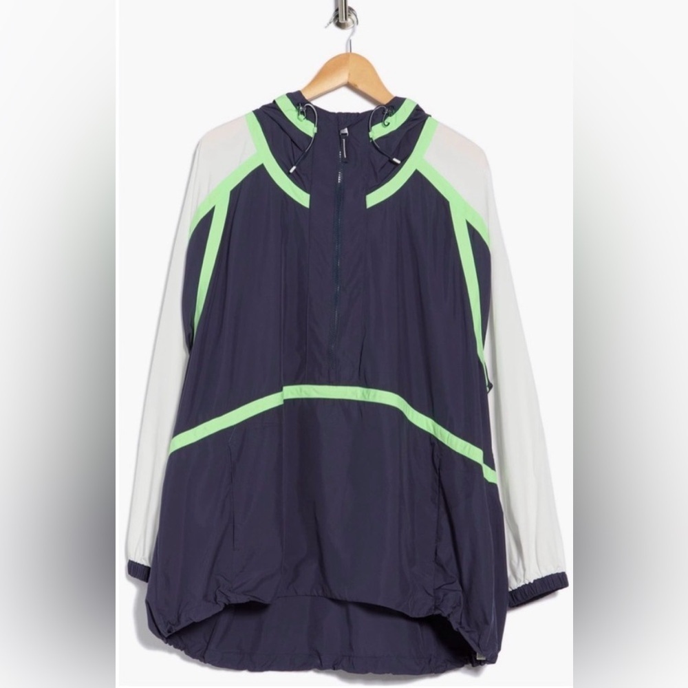 Free People Movement Cares Like the Wind Block Logo Combo Jacket Size S NEW - Picture 5 of 10